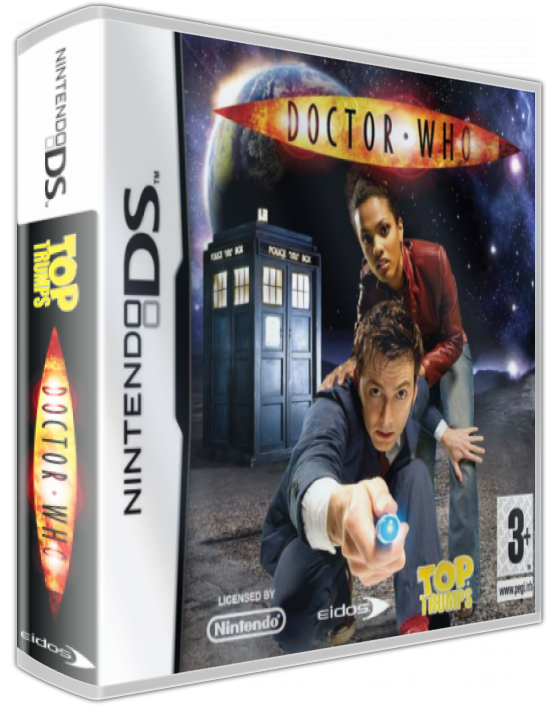 Top Trumps - Doctor Who — box-3D (EU)