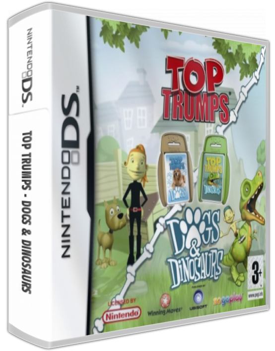 Top Trumps - Dogs And Dinosaurs — box-3D (EU)