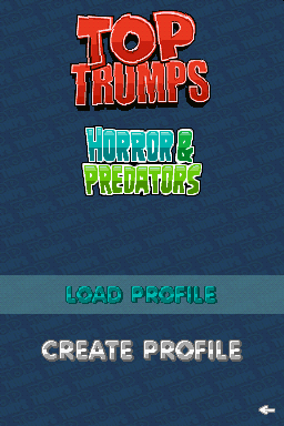 Top Trumps - Horror And Predators — sstitle (WOR)