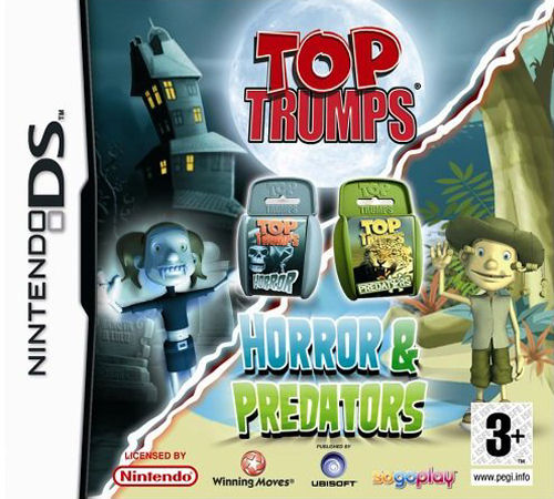 Top Trumps - Horror And Predators box art