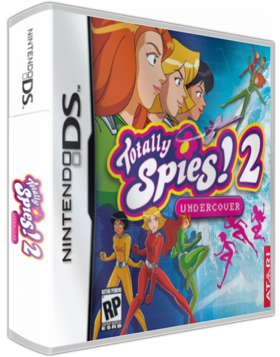 Totally Spies! 2 - Undercover — box-3D (US)