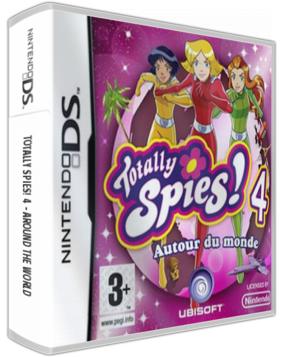 Totally Spies! 4 - Around The World — box-3D (EU)
