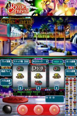 Touch De Rakushou! Pachi-slot Sengen - Rio De Carnival — ss (JP)