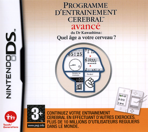 Brain Age 2 - More Training In Minutes A Day! — box-2D (FR)