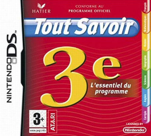 Tout Savoir 3e - L'essentiel Du Programme box art