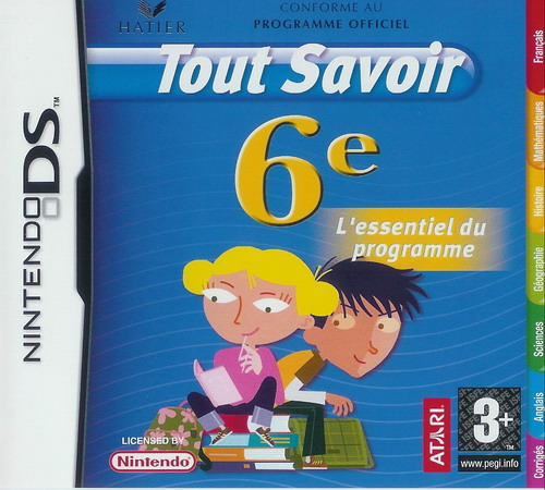 Tout Savoir 6e - L'essentiel Du Programme box art