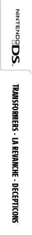 Transformers - La Revanche - Decepticons — box-2D-side (FR)