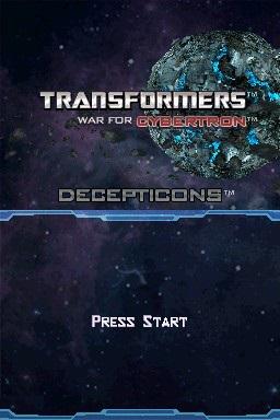 Transformers - La Guerre Pour Cybertron - Decepticons — sstitle (WOR)