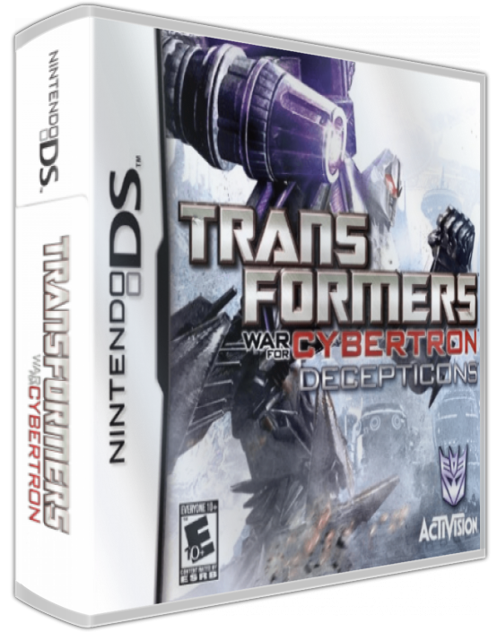 Transformers - La Guerre Pour Cybertron - Decepticons — box-3D (US)