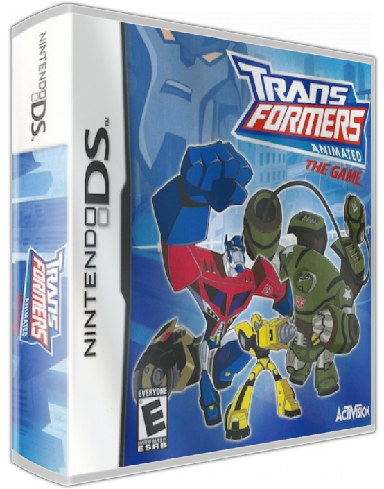 Transformers Animated - Le Jeu — box-3D (US)