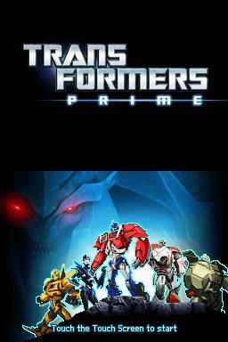 Transformers Prime - The Game — sstitle (WOR)