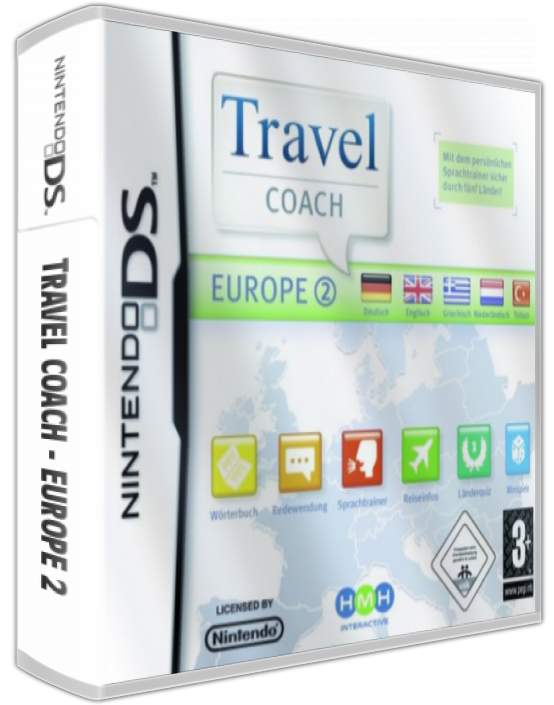 Travel Coach - Europe 2 — box-3D (EU)