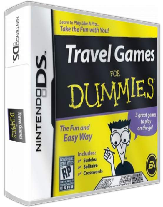 Travel Games For Dummies — box-3D (US)