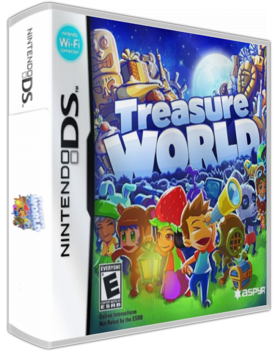 Treasure World — box-3D (US)