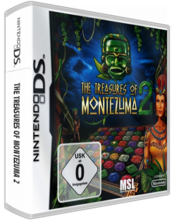 Treasures Of Montezuma 2, The — box-3D (EU)