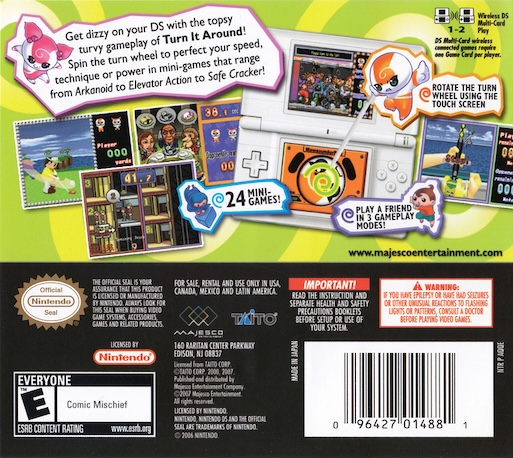 Turn It Around — box-2D-back (US)