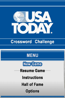 Usa Today Crossword Challenge — sstitle (WOR)
