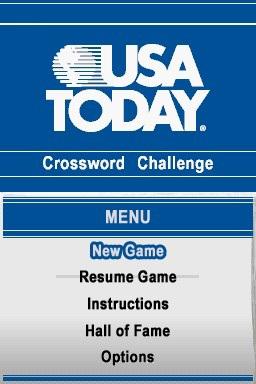 Usa Today Puzzle Craze — sstitle (WOR)