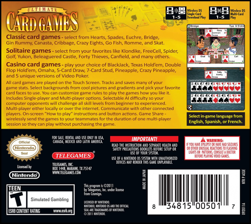 Ultimate Card Games — box-2D-back (US)