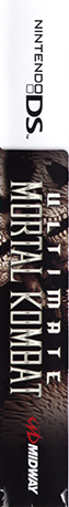 Ultimate Mortal Kombat — box-2D-side (US)