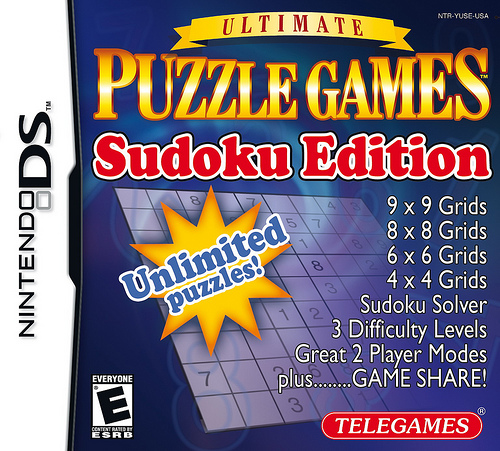 Ultimate Puzzle Games - Sudoku Edition box art