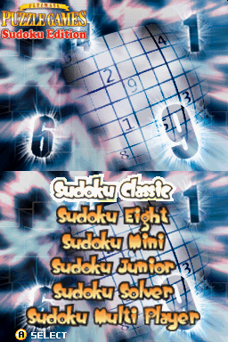 Ultimate Puzzle Games - Sudoku Edition — sstitle (WOR)