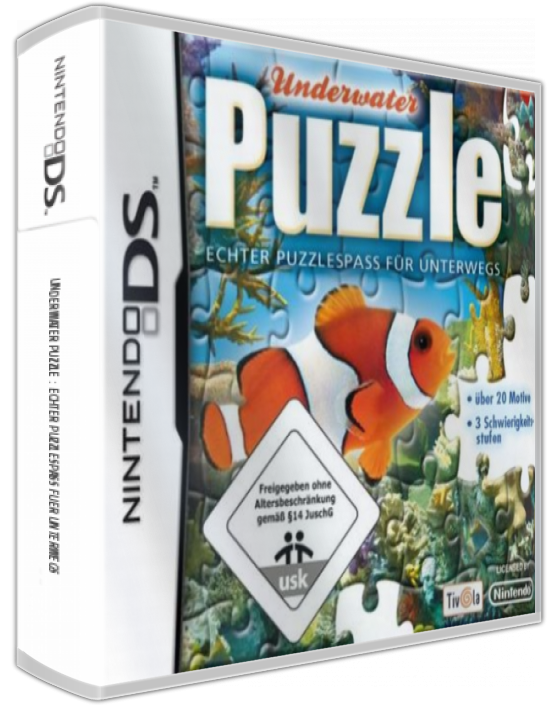 Underwater Puzzle - Echter Puzzlespass Fuer Unterwegs — box-3D (DE)