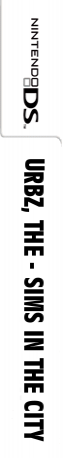 Urbz, The - Sims In The City — box-2D-side (FR)