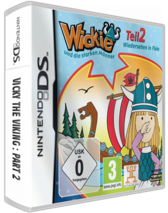 Vicky The Viking — box-3D (DE)