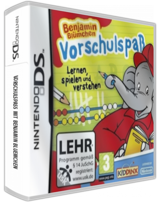 Vorschulspass Mit Benjamin Bluemchen — box-3D (EU)