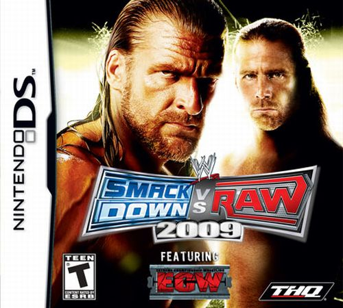 Wwe Smackdown Vs Raw 2009 Featuring Ecw box art