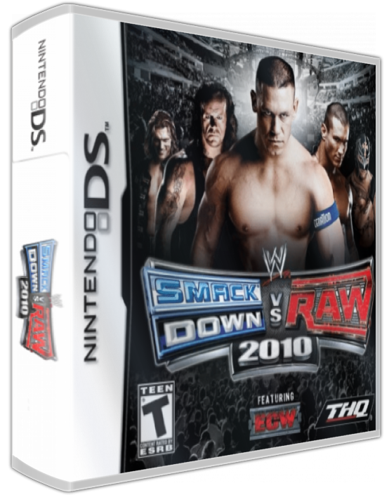 WWE Smackdown Vs Raw 2010 — box-3D (US)