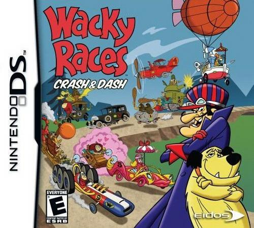 Wacky Races - Crash And Dash box art