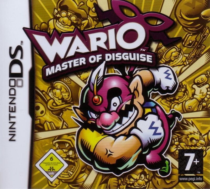 Wario - Master Of Disguise — box-2D (EU)