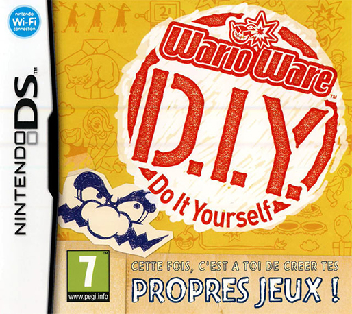 Wario Ware - Do It Yourself — box-2D (FR)