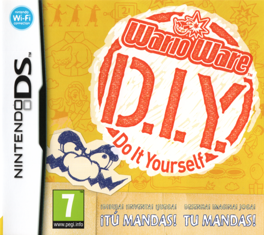 Wario Ware - Do It Yourself — box-2D (SP)