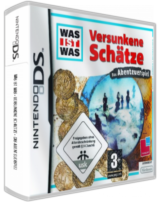 Was Ist Was - Versunkene Schaetze - Das Abenteuerspiel — box-3D (DE)