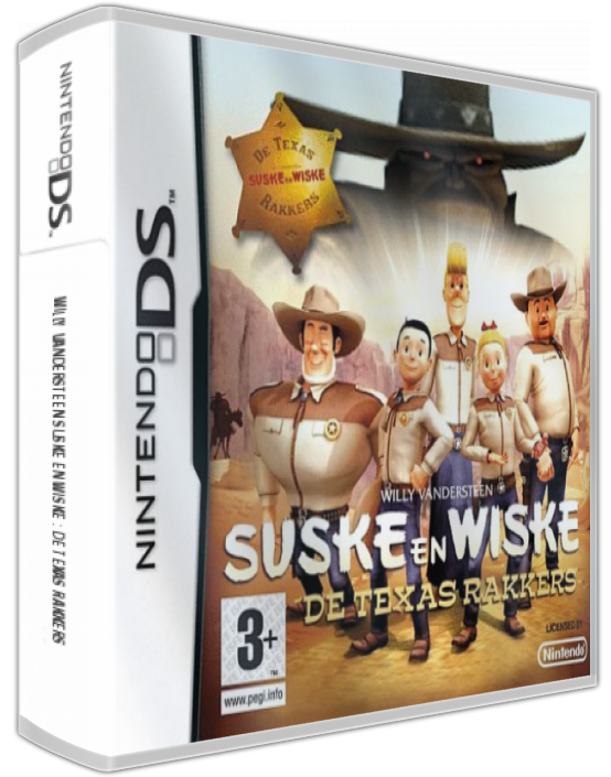 Willy Vandersteen Suske En Wiske - De Texas Rakkers — box-3D (EU)