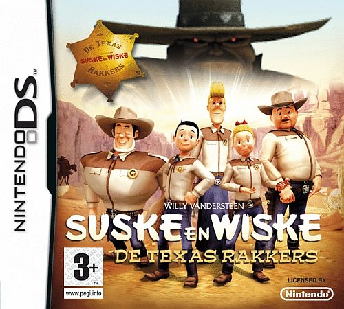 Willy Vandersteen Suske En Wiske - De Texas Rakkers box art
