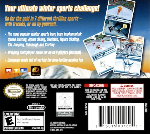 Winter Sports 2 - The Next Challenge — box-2D-back (US)