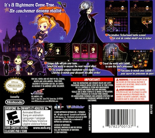 Witch Tale, A — box-2D-back (US)