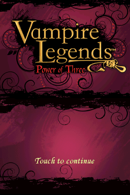 Vampire Legends - Power Of Three — sstitle (US)