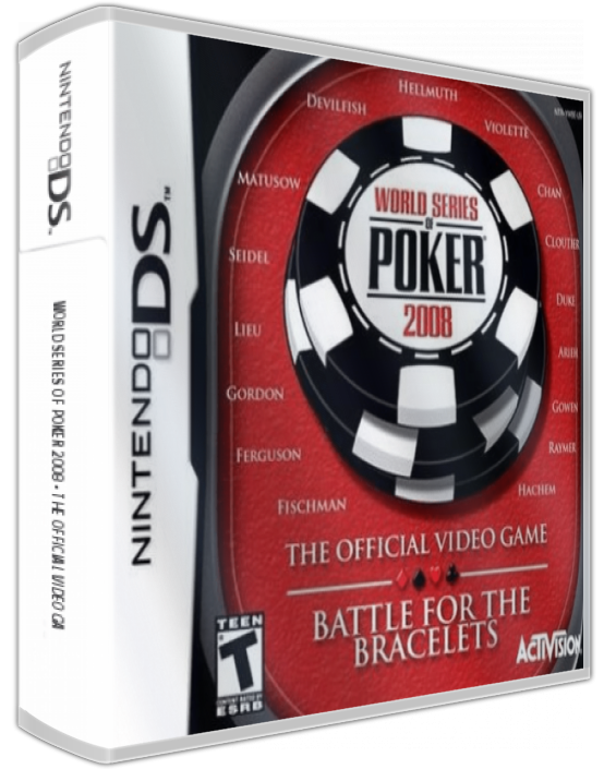World Series Of Poker 2008 - Battle For The Bracelets — box-3D (US)