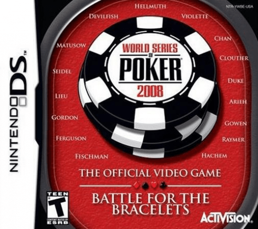 World Series Of Poker 2008 - Battle For The Bracelets box art