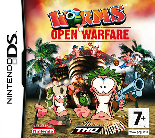 Worms - Open Warfare — box-2D (FR)