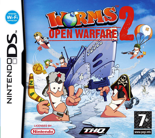 Worms - Open Warfare 2 — box-2D (FR)