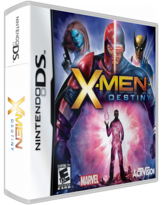 X-men Destiny — box-3D (US)