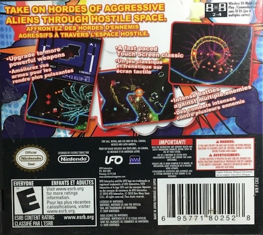 Xg Blast! — box-2D-back (US)