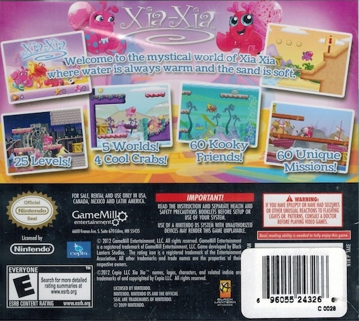 Xia-xia — box-2D-back (US)