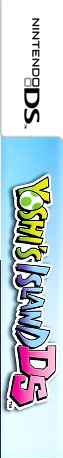 Yoshi's Island Ds — box-2D-side (US)